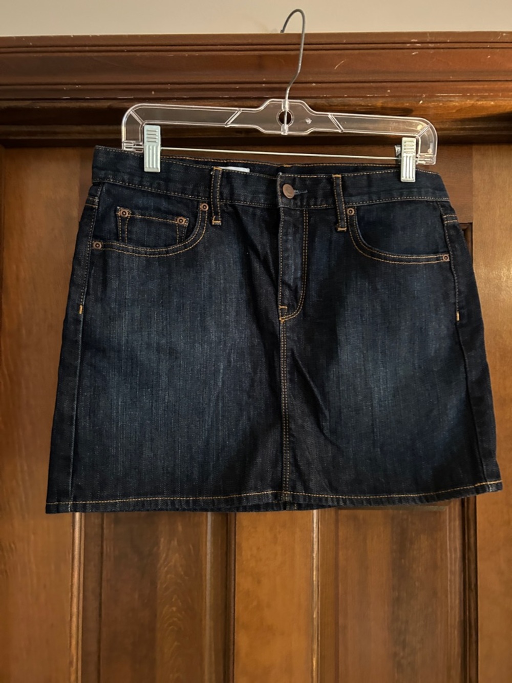 GAP Dark Blue Denim Mini Skirt
